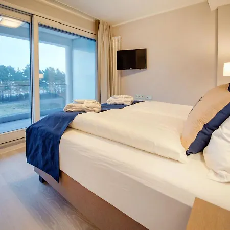 Appartement Duenenresidenz Prora - Mit Meerblick, 2 Schlafzimmern Und Balkon Np-417 Binz